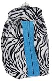 Baby Doll Zebra Minky Diaper Stacker, Blue by BabyDoll Bedding [並行輸入品]