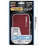 LOAS ニンテンドー3DS用シンプルケース レッド SZC-3DS02R