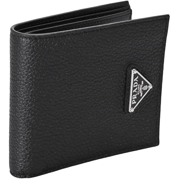 良品　プラダ　マネークリップ　サフィアーノ　カードケース　財布　札入れ　メンズ プラダ 二つ折り財布 サフィアーノ マネークリップ カードケース