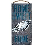 Philadelphia Eaglesホームスイートホーム木製サイン12 " x6 "