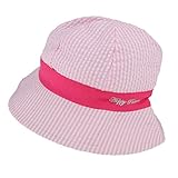 Prettyia 新生児　ベビー　赤ちゃん　ソフト　コットン　旅行　日除けキャップ　サンハット　帽子　ギフト　3色選べ - ピンク