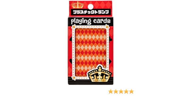 Amazon Co Jp シーズプロダクツ トランプ プラスチック ケース付き おもちゃ