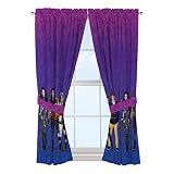 Disney MU5798 Descendants Auradon Damask Drapes [並行輸入品]