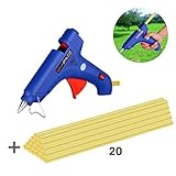 Super PDR 車体凹み修理 グルーガンと グルースティック 　セット　車用補修 　飾りdiy用品（20本組） (黄)