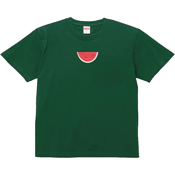 Amazon | かわいいスイカ Tシャツ | Tシャツ・カットソー 通販