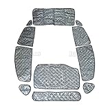 ワンタッチ フロント サンシェード 車種専用 プリウス 30系 ZVW30 カーテン 遮光 日除け 車中泊 アウトドア キャンプ 紫外線 UVカット エアコン 燃費向上 断熱 断熱材
