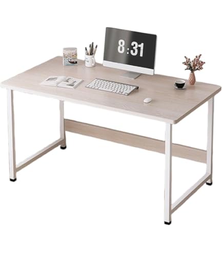 Amazon | N&S デスク 幅100cm パソコンデスク 北欧風 シンプル