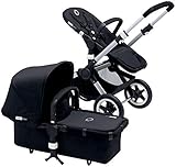 Bugaboo Buffalo Complete Stroller - 2015 - Black - Aluminum/Black by Bugaboo [並行輸入品]