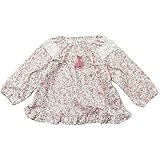 《秋冬春対応》(日本製) Pample Mousse(パンプルムース) 接結花柄プリントオーバーブラウス 95cm/IV NO.DP-73209