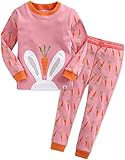 [Vaenait Baby]キッズ子供ベビー服綿100％ルームウェア長袖パジャマ寝間着上下セット Secret Bunny XL