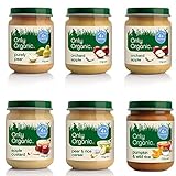 ニュージーランド産【オーガニックベビーフード】 離乳初期（５か月頃～） バラエティーセット　１１０ｇ×４種６ビンセット　（正規輸入品）【納品書なし】