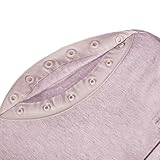 Woombie Convertible Baby Swaddle ~ Pink Posey/Heathered Pink, Size Mega 20-25 lbs by Woombie