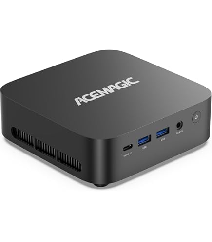 MINIS FORUM EM680 Mini PC, AMD Ryzen 7 6800U 8 Cores 16 Wires CPU