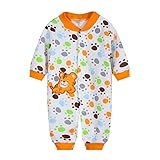 エルフ ベビー(Fairy Baby)ベビーカバーオールロンパース 長袖 春秋 出産祝い 可愛い虎柄 3M