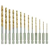 Warrior 61621 Titanium Nitride High Speed Steel Drill Bits [並行輸入品]