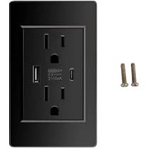 Amazon.co.jp: 埋め込みコンセント 露出コンセント 2ポート USB&Typc-C