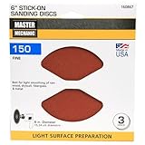 ali industries 3010-003 Master Mechanic, 3 Pack, 6 -Inch, 150 Grit, Stick On Sanding Disc [並行輸入品]