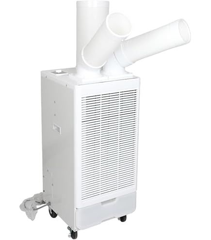 Amazon.co.jp: 広電 スポットクーラー 業務用 冷風・排熱ダクト付 省