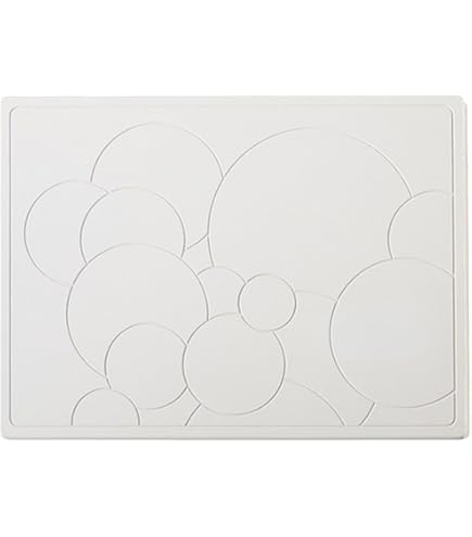 Amazon｜珪藻土タイルバスマット ピュアリフレ ホワイト