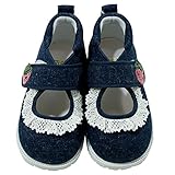 《オールシーズン》(日本製) Pample Mousse(パンプルムース) レース付ファーストシューズ 12.5cm/NB NO.DP-71602