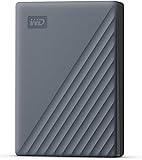 ウエスタンデジタル(Western Digital) WD ポータブルHDD 6TB USB3.0 グレー My Passport USB-C USB-C&USB-A両対応 暗号化 パスワード保護 外付けハードディスク WDBY3J0060BGY-WESN [並行輸入品]