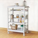 ワゴン スリム 『 キッチンワゴン CLEO クレオ/ホワイト/ 』fc1001-001