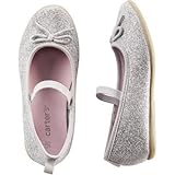 カーターズ Carter's/ カーターズグリッターバレエフラッツ シルバー シューズ 13cm【並行輸入】