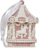 Wedgwood赤ちゃんの1st Carousel 2015クリスマスオーナメント、ピンクby Wedgwood