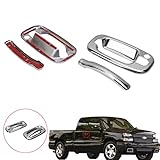（ベンマロ）BENMALL　シェビーシルバラード　GMCシエラ　　1999-2006 シェビーシルバラード 150に適用　ドアハンドルカバー　キーホール