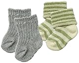 アンナニコラ 2足組 やわらかオーガニックソックス 新生児用 7cm ~ 9cm ブルー 6058 日本製
