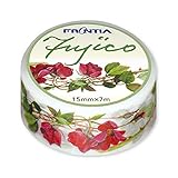 フロンティア マスキングテープ Fujicoレッドローズ