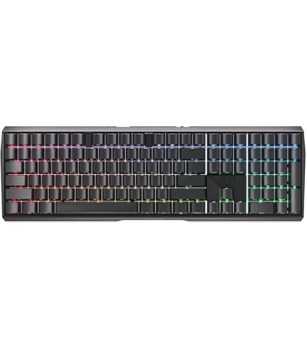 Tastiera Meccanica CHERRY KC 200 MX Per Ufficio - Switch MX2A Silent Red, Piastra Metallo, Layout EU