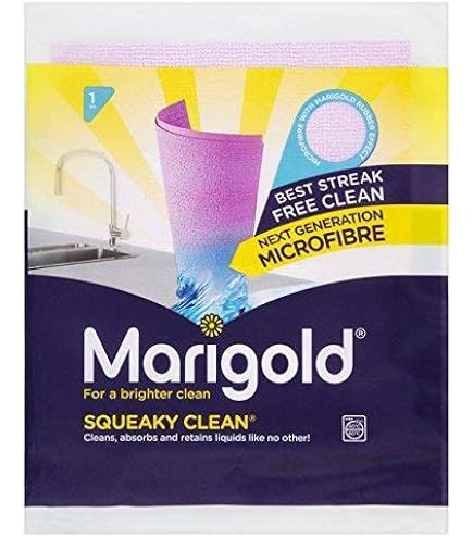 Squeaky Clean Flexi Microfibre Cloth, Case Pack Of 25 Singles, Streak Free Microfibre Cleaning Cloths, Multifunctional Reusable Cloths For All On - View #13