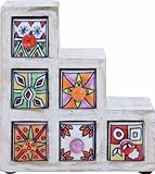 不二貿易 ラビ ミニ チェスト 右タイプ ホワイト 53581