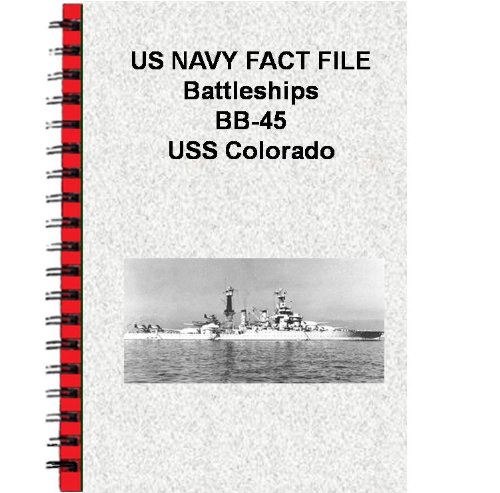 US NAVY FACT FILE Battleships BB-45 USS Colorado (English Edition)