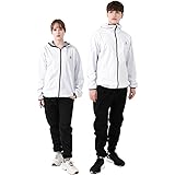 stan サウナスーツ メンズ レディース ダイエットウェア 男女兼用 上下セット［フルジップ］