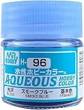 GSIクレオス 新水性ホビーカラー 光沢 スモークブルー 基本色 10ml 模型用塗料 H96