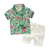 Karchi 可愛い Tシャツ+チュチュスカート　ドレス　セット　衣装　幼児　子供　　かわいい　綿　服　Tシャツトップ　パンツ　上下セット　衣装　贈り物　 (120, グリーン)