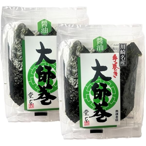 送料無料 川崎名産大師巻15本入12袋 大師巻15本入【醤油】 | 大師巻の堂本