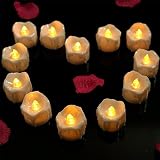 パーティー/結婚式/誕生日用 LEDキャンドル ティーライトキャンドル フレームレス　 LED 蝋燭　　12 pcs