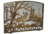 Meydaティファニー113045 Moose Creekアーチ型暖炉画面、50 " W x 35.5 " H