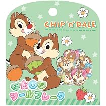 Amazon.co.jp: チップ＆デール[シールシート]4サイズステッカー 4SIZE