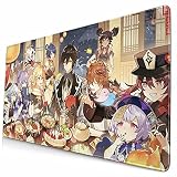原神 げんしん マウスパッド 人気 アニメ 大型ゲーミングマウスパッド プレイマット 周辺機器 防水 滑り止 耐久性が良い 多機能 周辺 グッズ 贈り物 80cm x30cm