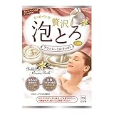 牛乳石鹸 お湯物語 贅沢 泡とろ 入浴料 アンバーミルクの香り 30g 入浴剤×4個
