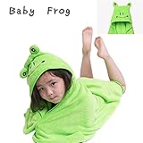 Petit Bella ふわふわ フード付 バスタオル バスローブ ポンチョ おくるみ ブランケット ベビー 子供 コーラフリース アニマル プール 風呂上がり 冷房 防寒 保温 出産祝い プレゼント