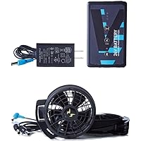 空調風神服　バッテリー 10個セット Amazon.co.jp: 空調風神服 VOLTCOOL対応 24V仕様 リチウムイオン