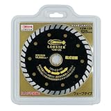 エビ(ロブテックス) ダイヤモンドホイール ウエーブタイプ 外径125mm YZW-125