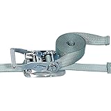 pa-man ベルト荷締機 Jフック(巾50mm　クロムメッキ　固定1m　巻取5m) RFC50J