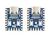 Waveshare RP2040-Zero 高性能ピコライクMCUボード Raspberry PiマイクロコントローラRP2040 カステレートモジュール キャリアボードに直接はんだ付け可能 2個