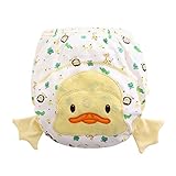 YideaHome人気　おむつ　布オムツ　新生児用　新生児用品　おむつカバー　防漏パンツ　通気性良い　柔らか サイズ調整OK 快適 動物　可愛い